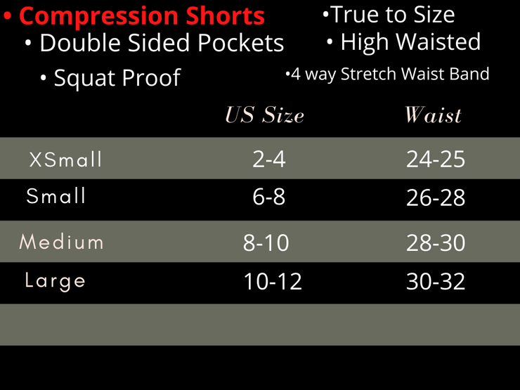 Black Compression Shorts